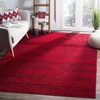 image:imageSAFAVIEH Adirondack Collection Accent Rug  26 x 4 Red amp Black Modern Abstract Design NonShedding amp Easy Care Ideal for High Traffic Areas in Entryway Living Room Bedroom ADR117FRed  Black