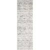 image:imageSAFAVIEH Adirondack Collection Accent Rug  26 x 4 Red amp Black Modern Abstract Design NonShedding amp Easy Care Ideal for High Traffic Areas in Entryway Living Room Bedroom ADR117FIvorySilver