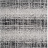 image:imageSAFAVIEH Adirondack Collection Accent Rug  26 x 4 Red amp Black Modern Abstract Design NonShedding amp Easy Care Ideal for High Traffic Areas in Entryway Living Room Bedroom ADR116FSilverBlack