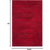 image:imageSAFAVIEH Adirondack Collection Accent Rug  26 x 4 Red amp Black Modern Abstract Design NonShedding amp Easy Care Ideal for High Traffic Areas in Entryway Living Room Bedroom ADR117FRed  Black