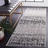 image:imageSAFAVIEH Adirondack Collection Accent Rug  26 x 4 Red amp Black Modern Abstract Design NonShedding amp Easy Care Ideal for High Traffic Areas in Entryway Living Room Bedroom ADR116FIvoryBlack