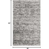 image:imageSAFAVIEH Adirondack Collection Accent Rug  26 x 4 Red amp Black Modern Abstract Design NonShedding amp Easy Care Ideal for High Traffic Areas in Entryway Living Room Bedroom ADR117FBlackSilver
