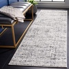 image:imageSAFAVIEH Adirondack Collection Accent Rug  26 x 4 Red amp Black Modern Abstract Design NonShedding amp Easy Care Ideal for High Traffic Areas in Entryway Living Room Bedroom ADR117FIvorySilver