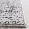 image:imageSAFAVIEH Adirondack Collection Accent Rug  26 x 4 Red amp Black Modern Abstract Design NonShedding amp Easy Care Ideal for High Traffic Areas in Entryway Living Room Bedroom ADR117FBlackSilver