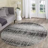 image:imageSAFAVIEH Adirondack Collection Accent Rug  26 x 4 Red amp Black Modern Abstract Design NonShedding amp Easy Care Ideal for High Traffic Areas in Entryway Living Room Bedroom ADR116FIvoryBlack