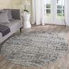 image:imageSAFAVIEH Adirondack Collection Accent Rug  26 x 4 Red amp Black Modern Abstract Design NonShedding amp Easy Care Ideal for High Traffic Areas in Entryway Living Room Bedroom ADR117FBlackSilver