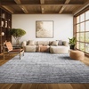 image:imageSAFAVIEH Adirondack Collection Accent Rug  26 x 4 Red amp Black Modern Abstract Design NonShedding amp Easy Care Ideal for High Traffic Areas in Entryway Living Room Bedroom ADR117FBlackSilver