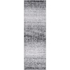 image:imageSAFAVIEH Adirondack Collection Accent Rug  26 x 4 Red amp Black Modern Abstract Design NonShedding amp Easy Care Ideal for High Traffic Areas in Entryway Living Room Bedroom ADR116FSilverBlack
