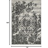 image:imageSAFAVIEH Adirondack Collection Accent Rug  26 x 4 Red amp Black Oriental Distressed Design NonShedding amp Easy Care Ideal for High Traffic Areas in Entryway Living Room Bedroom ADR101FSilverBlack
