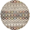 image:imageSAFAVIEH Amsterdam Collection Accent Rug  23 x 4 Ivory amp Multi Moroccan Boho Design NonShedding amp Easy Care Ideal for High Traffic Areas in Entryway Living Room Bedroom AMS108KIvoryMulti