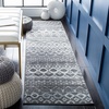 image:imageSAFAVIEH Amsterdam Collection Accent Rug  23 x 4 Ivory amp Multi Moroccan Boho Design NonShedding amp Easy Care Ideal for High Traffic Areas in Entryway Living Room Bedroom AMS108KDark GreyLight Grey