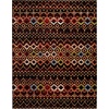 image:imageSAFAVIEH Amsterdam Collection Accent Rug  23 x 4 Ivory amp Multi Moroccan Boho Design NonShedding amp Easy Care Ideal for High Traffic Areas in Entryway Living Room Bedroom AMS108KBlackMulti