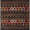 image:imageSAFAVIEH Amsterdam Collection Accent Rug  23 x 4 Ivory amp Multi Moroccan Boho Design NonShedding amp Easy Care Ideal for High Traffic Areas in Entryway Living Room Bedroom AMS108KBlackMulti
