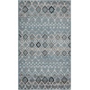 image:imageSAFAVIEH Amsterdam Collection Accent Rug  23 x 4 Ivory amp Multi Moroccan Boho Design NonShedding amp Easy Care Ideal for High Traffic Areas in Entryway Living Room Bedroom AMS108KBlueIvory