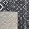 image:imageSAFAVIEH Amsterdam Collection Accent Rug  23 x 4 Ivory amp Multi Moroccan Boho Design NonShedding amp Easy Care Ideal for High Traffic Areas in Entryway Living Room Bedroom AMS108KDark GreyLight Grey