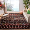 image:imageSAFAVIEH Amsterdam Collection Accent Rug  23 x 4 Ivory amp Multi Moroccan Boho Design NonShedding amp Easy Care Ideal for High Traffic Areas in Entryway Living Room Bedroom AMS108KIvoryGrey