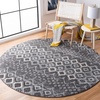 image:imageSAFAVIEH Amsterdam Collection Accent Rug  23 x 4 Ivory amp Multi Moroccan Boho Design NonShedding amp Easy Care Ideal for High Traffic Areas in Entryway Living Room Bedroom AMS108KDark GreyLight Grey