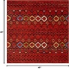 image:imageSAFAVIEH Amsterdam Collection Accent Rug  23 x 4 Ivory amp Multi Moroccan Boho Design NonShedding amp Easy Care Ideal for High Traffic Areas in Entryway Living Room Bedroom AMS108KTerracottaMulti