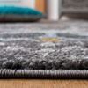 image:imageSAFAVIEH Amsterdam Collection Accent Rug  23 x 4 Ivory amp Multi Moroccan Boho Design NonShedding amp Easy Care Ideal for High Traffic Areas in Entryway Living Room Bedroom AMS108KDark GreyIvory