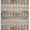image:imageSAFAVIEH Amsterdam Collection Accent Rug  23 x 4 Ivory amp Multi Moroccan Boho Design NonShedding amp Easy Care Ideal for High Traffic Areas in Entryway Living Room Bedroom AMS108KIvoryMulti