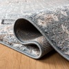 image:imageSAFAVIEH Amsterdam Collection Accent Rug  23 x 4 Ivory amp Multi Moroccan Boho Design NonShedding amp Easy Care Ideal for High Traffic Areas in Entryway Living Room Bedroom AMS108KBlueIvory