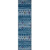 image:imageSAFAVIEH Amsterdam Collection Accent Rug  23 x 4 Ivory amp Multi Moroccan Boho Design NonShedding amp Easy Care Ideal for High Traffic Areas in Entryway Living Room Bedroom AMS108KNavyTurquoise