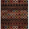image:imageSAFAVIEH Amsterdam Collection Accent Rug  23 x 4 Ivory amp Multi Moroccan Boho Design NonShedding amp Easy Care Ideal for High Traffic Areas in Entryway Living Room Bedroom AMS108KBlackMulti