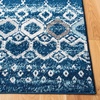image:imageSAFAVIEH Amsterdam Collection Accent Rug  23 x 4 Ivory amp Multi Moroccan Boho Design NonShedding amp Easy Care Ideal for High Traffic Areas in Entryway Living Room Bedroom AMS108KNavyBeige