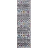 image:imageSAFAVIEH Amsterdam Collection Accent Rug  23 x 4 Ivory amp Multi Moroccan Boho Design NonShedding amp Easy Care Ideal for High Traffic Areas in Entryway Living Room Bedroom AMS108KDark GreyIvory