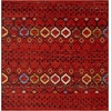 image:imageSAFAVIEH Amsterdam Collection Accent Rug  23 x 4 Ivory amp Multi Moroccan Boho Design NonShedding amp Easy Care Ideal for High Traffic Areas in Entryway Living Room Bedroom AMS108KTerracottaMulti