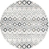 image:imageSAFAVIEH Amsterdam Collection Accent Rug  23 x 4 Ivory amp Multi Moroccan Boho Design NonShedding amp Easy Care Ideal for High Traffic Areas in Entryway Living Room Bedroom AMS108KIvoryGrey