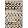 image:imageSAFAVIEH Amsterdam Collection Accent Rug  23 x 4 Ivory amp Multi Moroccan Boho Design NonShedding amp Easy Care Ideal for High Traffic Areas in Entryway Living Room Bedroom AMS108KIvoryMulti