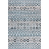 image:imageSAFAVIEH Amsterdam Collection Accent Rug  23 x 4 Ivory amp Multi Moroccan Boho Design NonShedding amp Easy Care Ideal for High Traffic Areas in Entryway Living Room Bedroom AMS108KBlueIvory