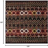 image:imageSAFAVIEH Amsterdam Collection Accent Rug  23 x 4 Ivory amp Multi Moroccan Boho Design NonShedding amp Easy Care Ideal for High Traffic Areas in Entryway Living Room Bedroom AMS108KBlackMulti