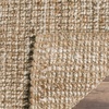 image:imageSAFAVIEH Area Rug 2x3  Natural Fiber Collection  Natural amp Ivory Handmade Jute Farmhouse Style Chunky Textured Thick Pile NF447N