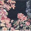 image:imageSAFAVIEH Area Rug 4x6  Jardin Collection  Ivory amp Pink Handmade Wool Floral Design Ideal for Living Room Bedroom Dining Space JAR475ANavyPink