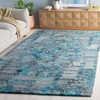 image:imageSAFAVIEH Area Rug 5x8  Anatolia Collection  Grey amp Turquoise Handmade Ideal for Living Room Bedroom Dining Space AN414FGreyTurquoise