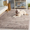 image:imageSAFAVIEH Area Rug 5x8  Casablanca Collection  Natural amp Beige Handmade Wool Ideal for Living Room Bedroom Dining Space CSB602ANaturalBeige