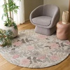 image:imageSAFAVIEH Area Rug 5x8  Jardin Collection  Grey amp Pink Handmade Wool Floral Design Ideal for Living Room Bedroom Dining Space JAR577FGreyPink