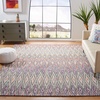 image:imageSAFAVIEH Area Rug 8x10  Aspen Collection  Large  Blue amp Pink Handmade Wool Boho Design Ideal for Living Room Bedroom Office Dining Space APN805MBluePink