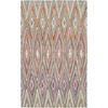 image:imageSAFAVIEH Area Rug 8x10  Aspen Collection  Large  Blue amp Pink Handmade Wool Boho Design Ideal for Living Room Bedroom Office Dining Space APN805MBluePink