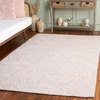 image:imageSAFAVIEH Area Rug 8x10  Glamour Collection  Large  Light Pink Handmade Wool amp Viscose Floral Design Ideal for Living Room Bedroom Dining Space GLM151ULight Pink