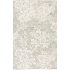 image:imageSAFAVIEH Area Rug 8x10  Glamour Collection  Large  Light Pink Handmade Wool amp Viscose Floral Design Ideal for Living Room Bedroom Dining Space GLM151UGreenIvory