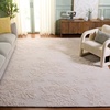 image:imageSAFAVIEH Area Rug 8x10  Glamour Collection  Large  Light Pink Handmade Wool amp Viscose Floral Design Ideal for Living Room Bedroom Dining Space GLM151ULight Pink