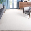 image:imageSAFAVIEH Area Rug 8x10  Melody Collection  Large  Ivory Solid Pattern NonShedding amp Easy Cleaning Ideal for Living Room Bedroom Office Dining Space Room MEL108AIvory