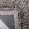 image:imageSAFAVIEH Area Rug 8x10  South Beach Shag Collection  Large  Charcoal Handmade Ultra Plush Thick Pile Ideal for Living Room Bedroom Dining Space SBS562ESilver