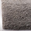 image:imageSAFAVIEH Area Rug 8x10  South Beach Shag Collection  Large  Charcoal Handmade Ultra Plush Thick Pile Ideal for Living Room Bedroom Dining Space SBS562ESilver