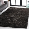 image:imageSAFAVIEH Area Rug 8x10  South Beach Shag Collection  Large  Charcoal Handmade Ultra Plush Thick Pile Ideal for Living Room Bedroom Dining Space SBS562ECharcoal