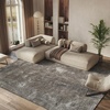 image:imageSAFAVIEH Area Rug 8x10  South Beach Shag Collection  Large  Charcoal Handmade Ultra Plush Thick Pile Ideal for Living Room Bedroom Dining Space SBS562ESilver