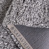 image:imageSAFAVIEH Area Rug 8x10  South Beach Shag Collection  Large  Charcoal Handmade Ultra Plush Thick Pile Ideal for Living Room Bedroom Dining Space SBS562ESteel Grey